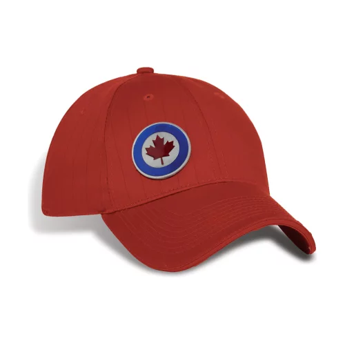 Structured Axis Drop Needle Stretch Satin Twill Cap w/Matching Sandwich Peak