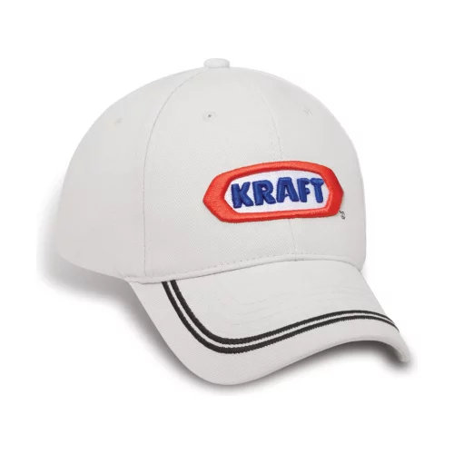 Concord Cap w/2 Rows Embroidery On Peak