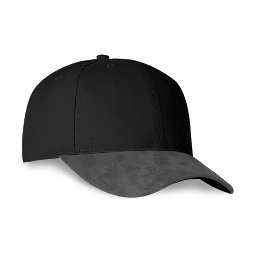 Jena Structure Heavyweight Cotton Twill Cap w/Tech-Suede Peak