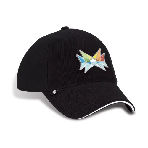 Spandex Stair Twill Cap w/Contrasting Sandwich Peak