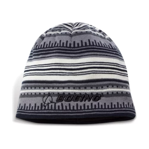 Chita Fine Knit Jacquard City Beanie