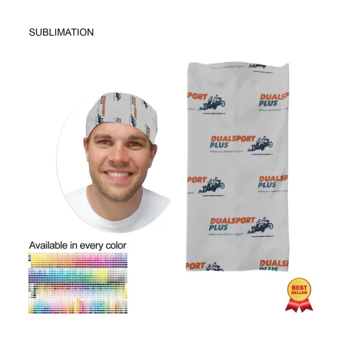 Domestic Made Sublimated Multifunction Tubular Headwear, Fandana Bandanna