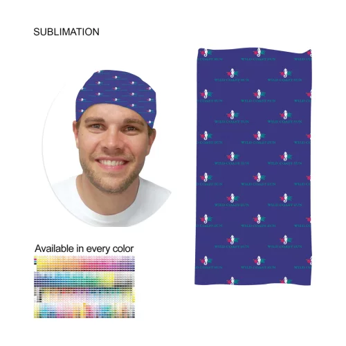 Cache-cou multifonction sublimé (bandana Fandanna)