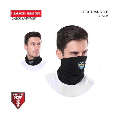 Cache-cou tubulaire multifonction en transfert couleur intégral (En stock, Production rapide)