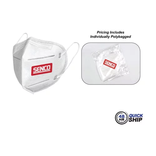 Livraison rapide en 48 heures - Masques faciaux KN95 à 5 plis, emballés individuellement dans des sachets en polyéthylène, sur la liste FDA EUA