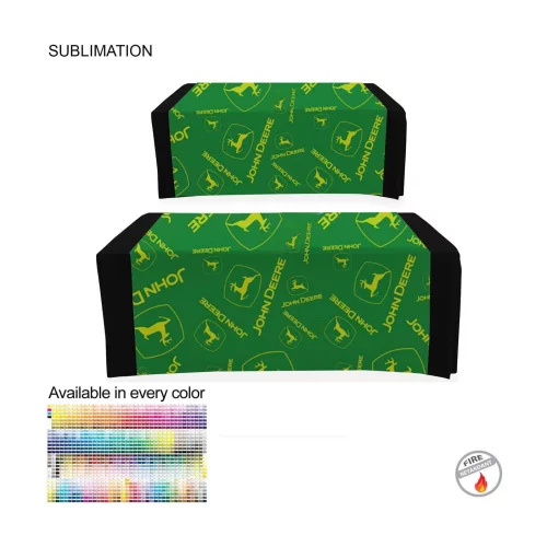 Sublimated Table Runner, 60x90, Covers Front, Top and Back