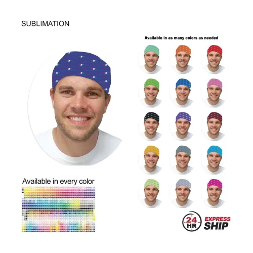 Livraison express 24h - Bandana multifonction sublimé pour renforcement d'équipe (Fandanna Bandanna)