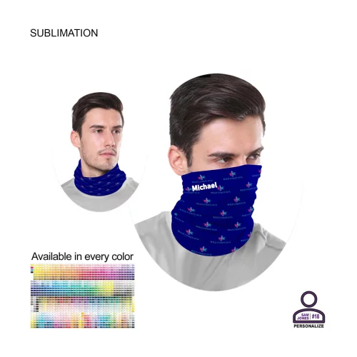 Cache-cou multifonction sublimé personnalisé (En stock, Production rapide)