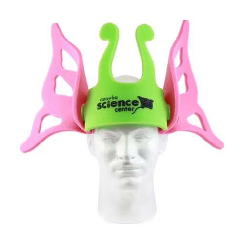 Chapeau à bande papillon