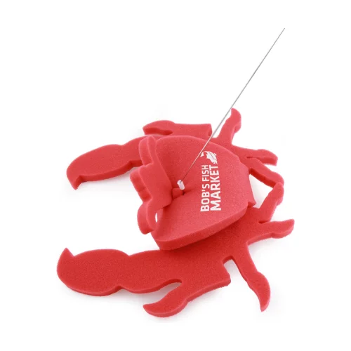 Jouet crabe en laisse