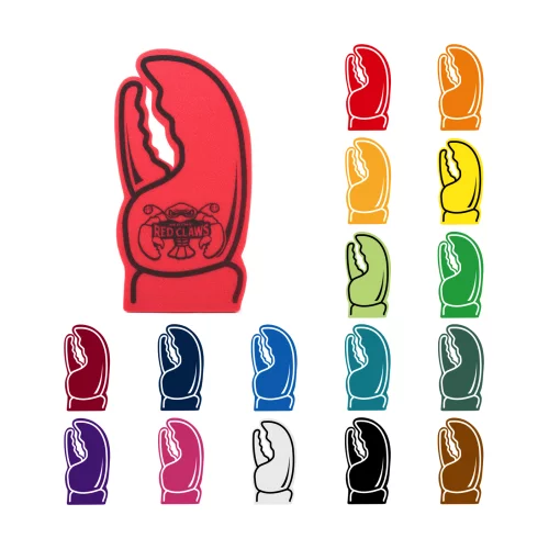 Pince de crabe en mousse