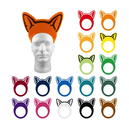 Pull à visière avec oreilles d'animal