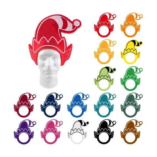 Chapeau d'elfe avec visière intégrée