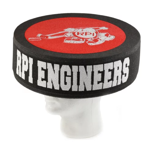 Chapeau en mousse en forme de rondelle