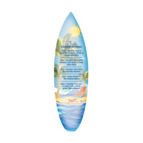 POP de planche de surf en couleur complète de 60 pouces