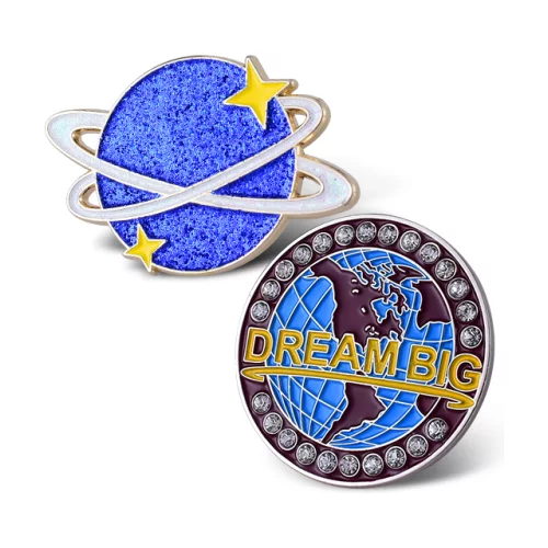 3/4" Economy Soft Enamel Pin