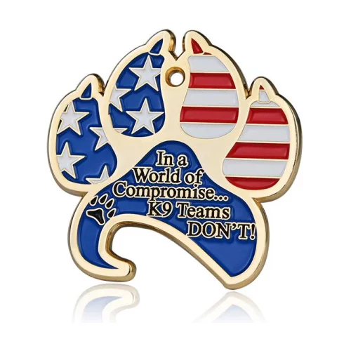 1.5" Soft Enamel Coins (Color 2 Sides)