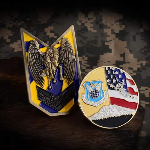 2" Custom Shape Soft Enamel Coin