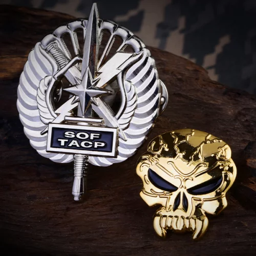 3/4" Die Cast 3D Pin