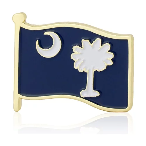 Stock Flag Pin (South Carolina State)