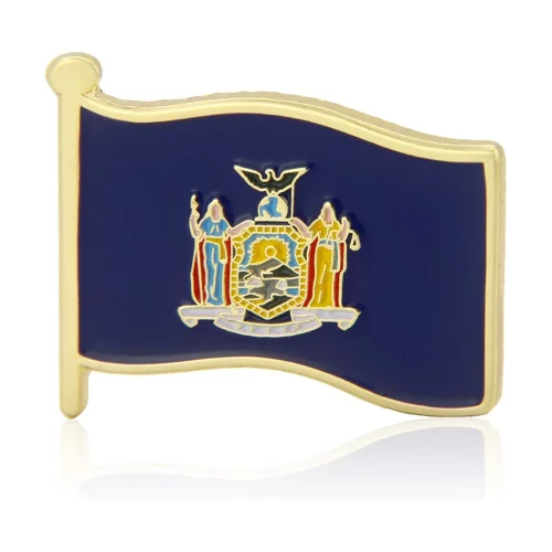 Stock Flag Pin (New York State)