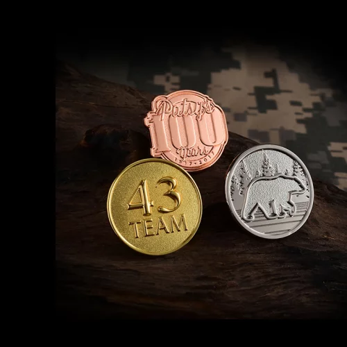 3/4" Sandblasted/Textured and Polished Pin