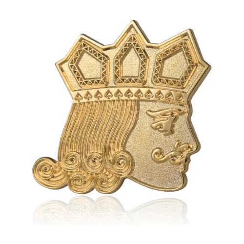 1 1/2" Sandblasted Die Struck Pin