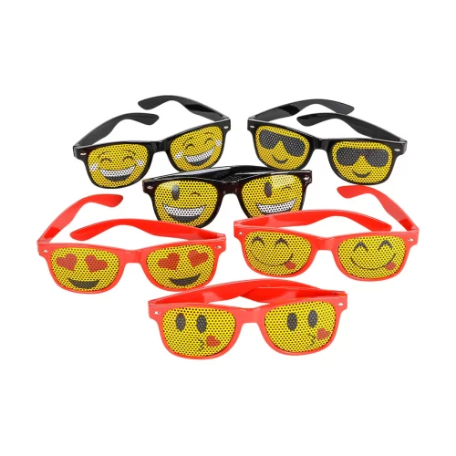 Lunettes en filet d'emoji