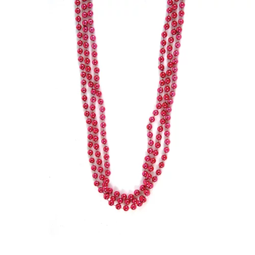 33" Pink Bead Necklace