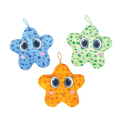 Jouet en peluche étoile tachetée de 7 1/2 pouces