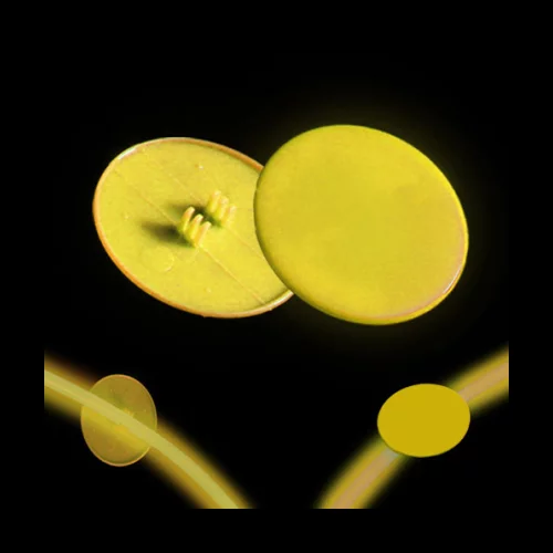 Clip On Yellow Medallion