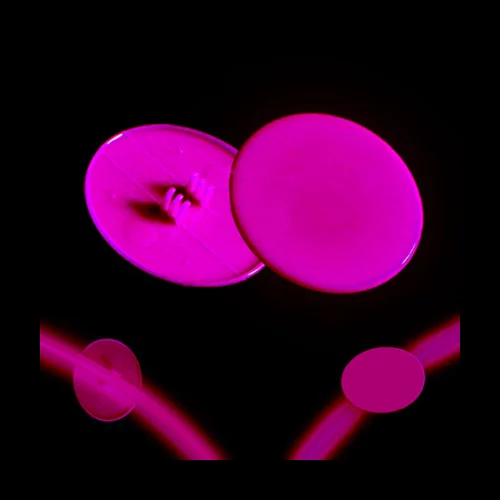 Clip On Pink Medallion