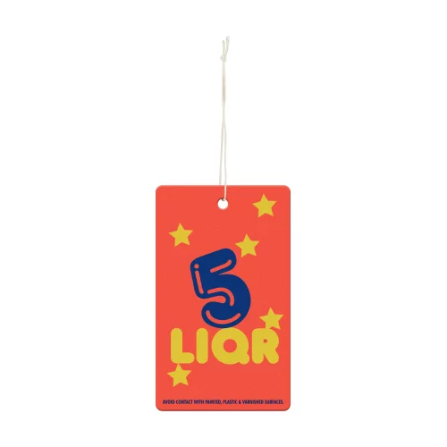 2.5" x 4.1875" Paper Air Freshener Tag - Rectangle