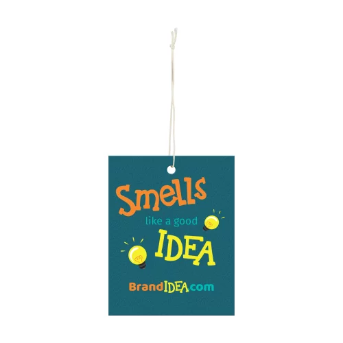 2.75" x 3.5" Paper Air Freshener Tag - Rectangle