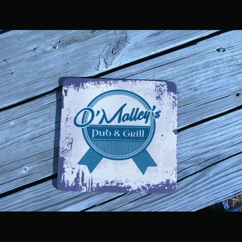 Sous-verre pour seau à glace carré