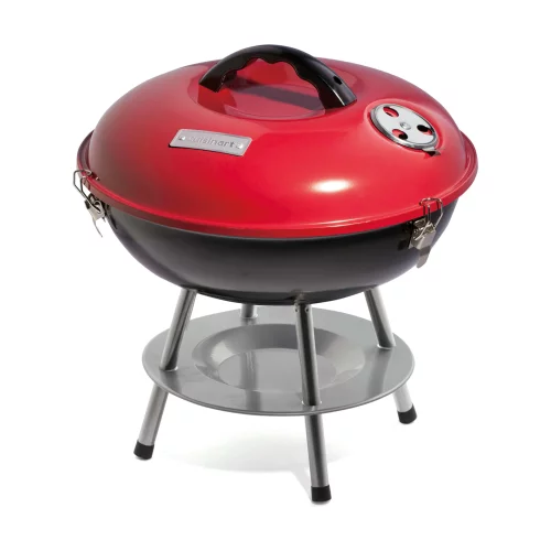 Gril au charbon de bois Cuisinart Outdoors® de 14" - Rouge