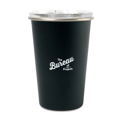 Gobelet de voyage en acier inoxydable Arlo Classics - 14 oz - Noir