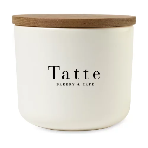 Be Home® Brampton Stoneware Container - Medium - White