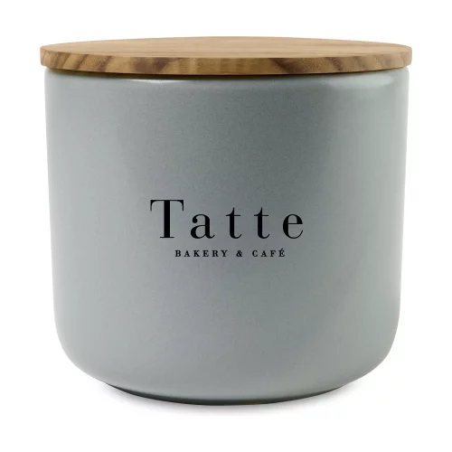 Be Home® Brampton Stoneware Container - Large - Light Grey
