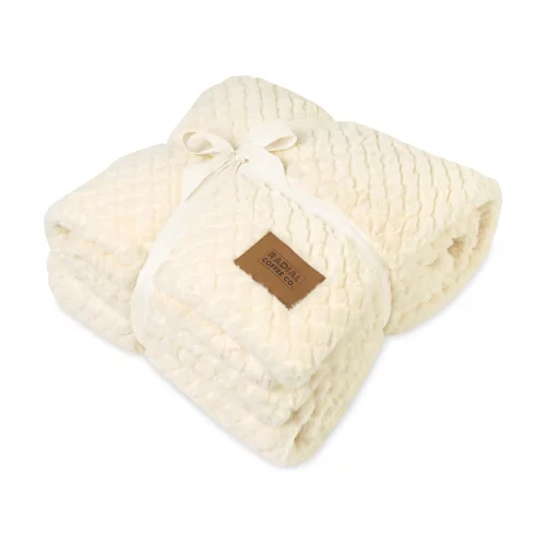 Luxe Nordic Throw Blanket - Cream