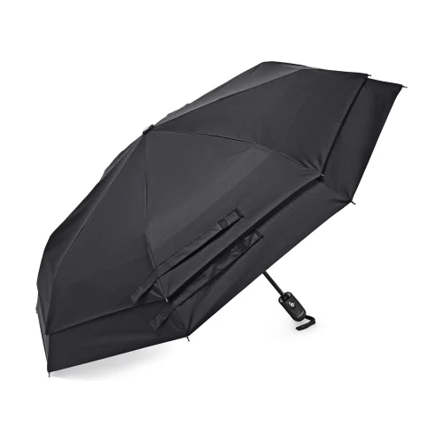 Parapluie Samsonite Windguard à ouverture/fermeture automatique - Noir