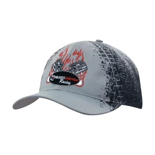 Breathable Poly Twill Cap w/Tire Print