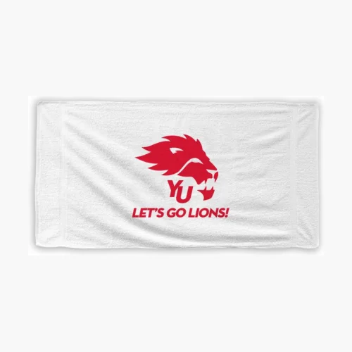 Serviette de bain blanche 25"x50"