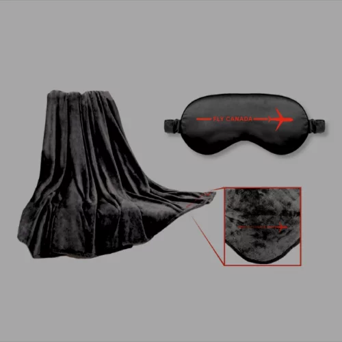 Blanket & Sleep Mask Gift Set