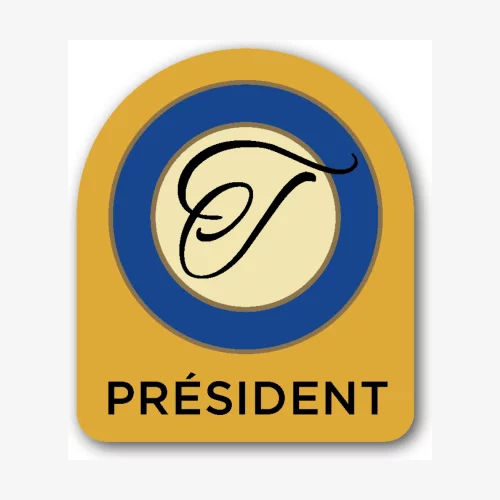 2" Sq Acrylic Lapel Pin