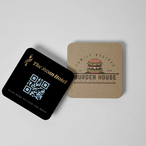 Sous-verres Kraft & Epic Black