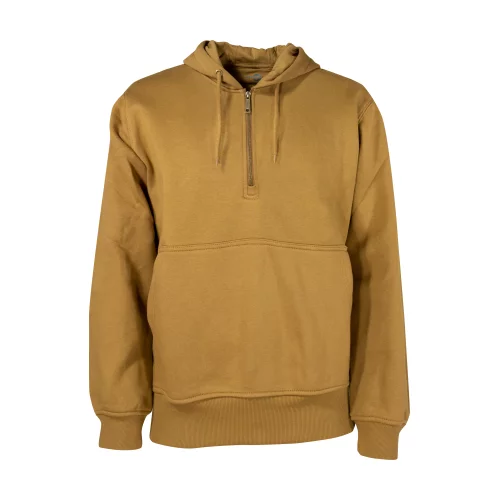 Sweat à capuche à quart de zip