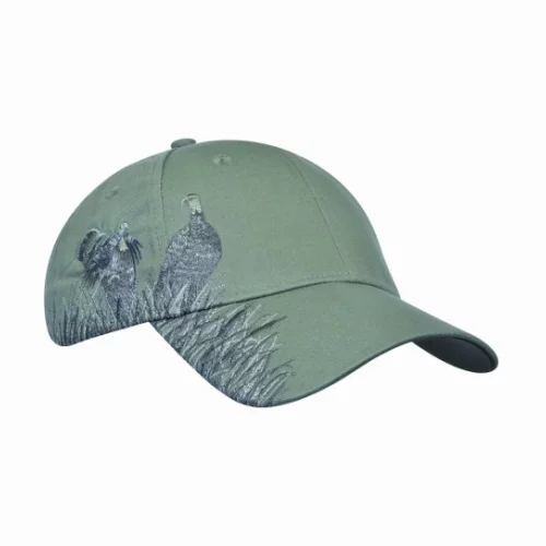 Camouflage Wildlife-Turkey Embroidered Mesh Cap
