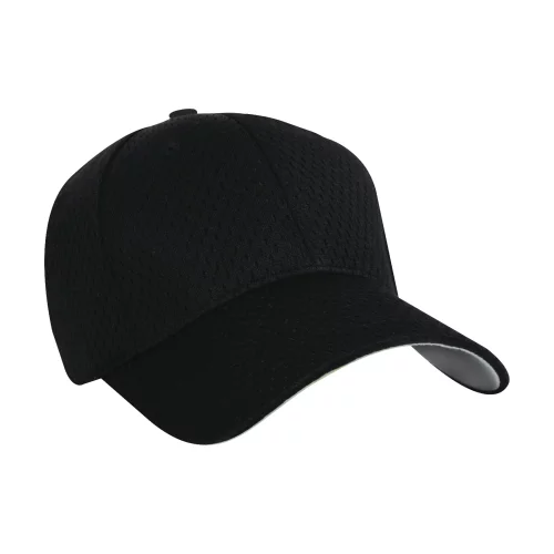 Nu-Fit® Constructed Pique Mesh Spandex Fitted Cap