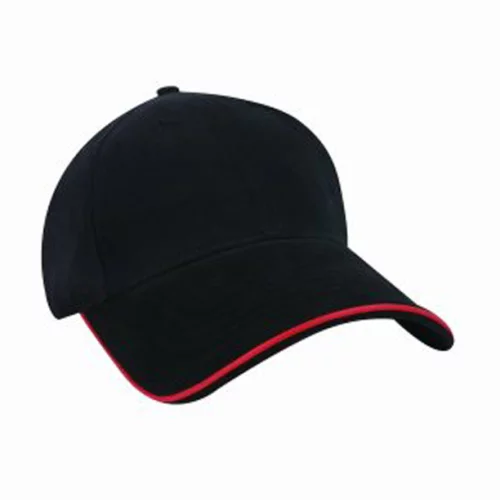 Nu-Fit® Constructed Ultra-Light Brushed Cotton Spandex Fitted Cap w/Visor Trim